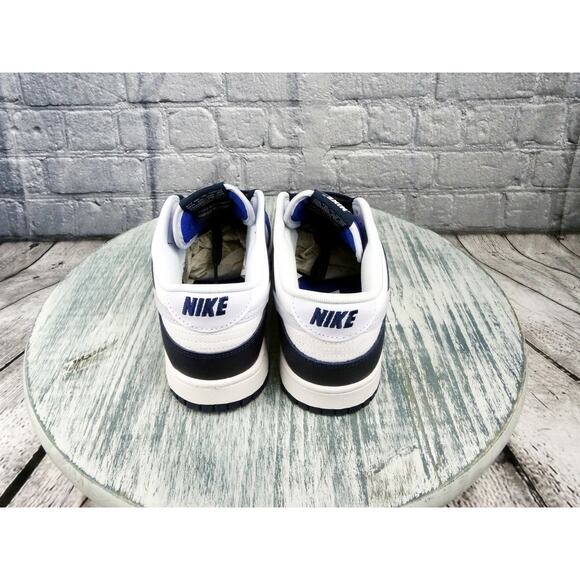 Nike Dunk Low "Game Royal" White/Football Grey-Game Royal Men Size 9 NIB - Picture 7 of 9